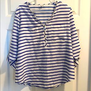 Calvin Klein women’s striped blouse